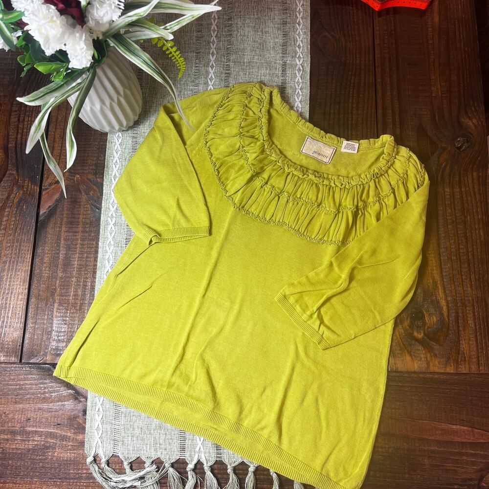 Anthropologie Guinevere Women's Pullover Green Size S